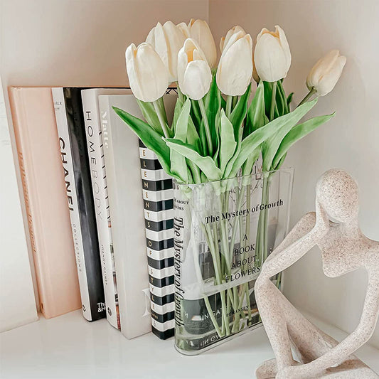 Book Flowers Vase