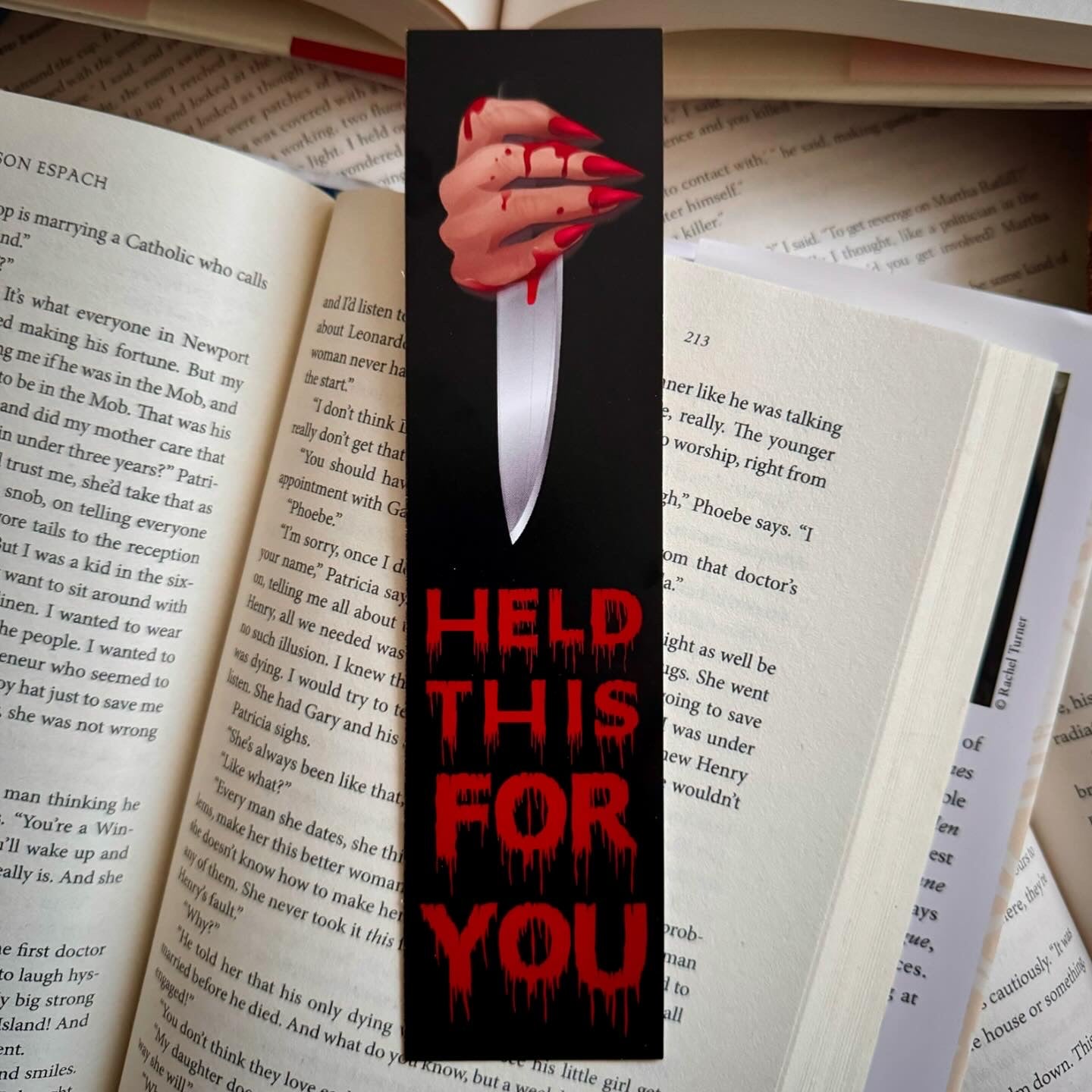 “Held This For You” Bookmark