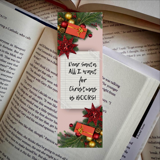 Dear Santa Bookmark